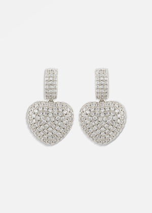 Niluk Crystal Heart Charms