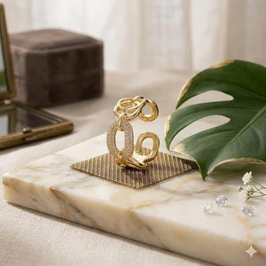 Niluk Whispering Waves Ring