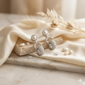 Niluk Rhodium Sparkle Drops