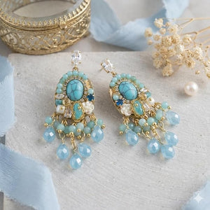 Niluk Azure Oasis Earrings