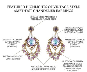 Niluk Golden Twilight Earrings