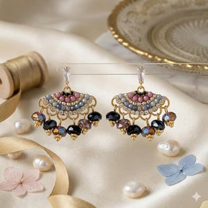 Niluk Gilded Mosaic Earrings