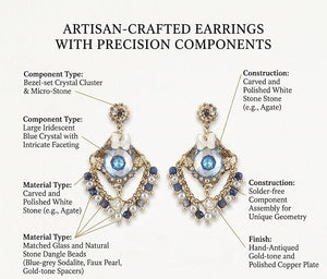 Niluk Golden Twilight Earrings