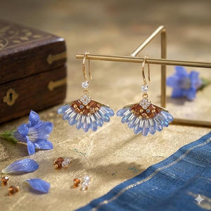 Niluk Celestial Fan Earrings