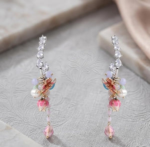 Niluk Whimsical Charm Drop Earrings