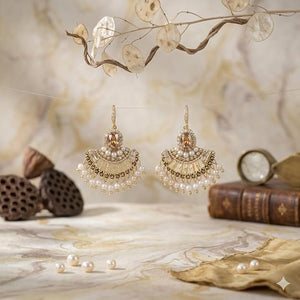 Niluk Royal Dusk Chandelier Earrings