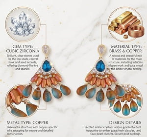 Niluk Oceanic Charm Earrings