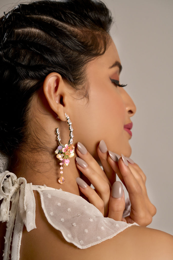 Niluk Whimsical Charm Drop Earrings